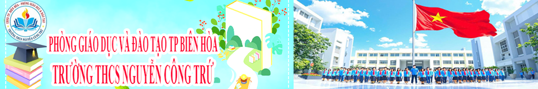 Banner Trường THCS Nguyễn Công Trứ